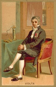 Alessandro Volta, physicien italien - French School